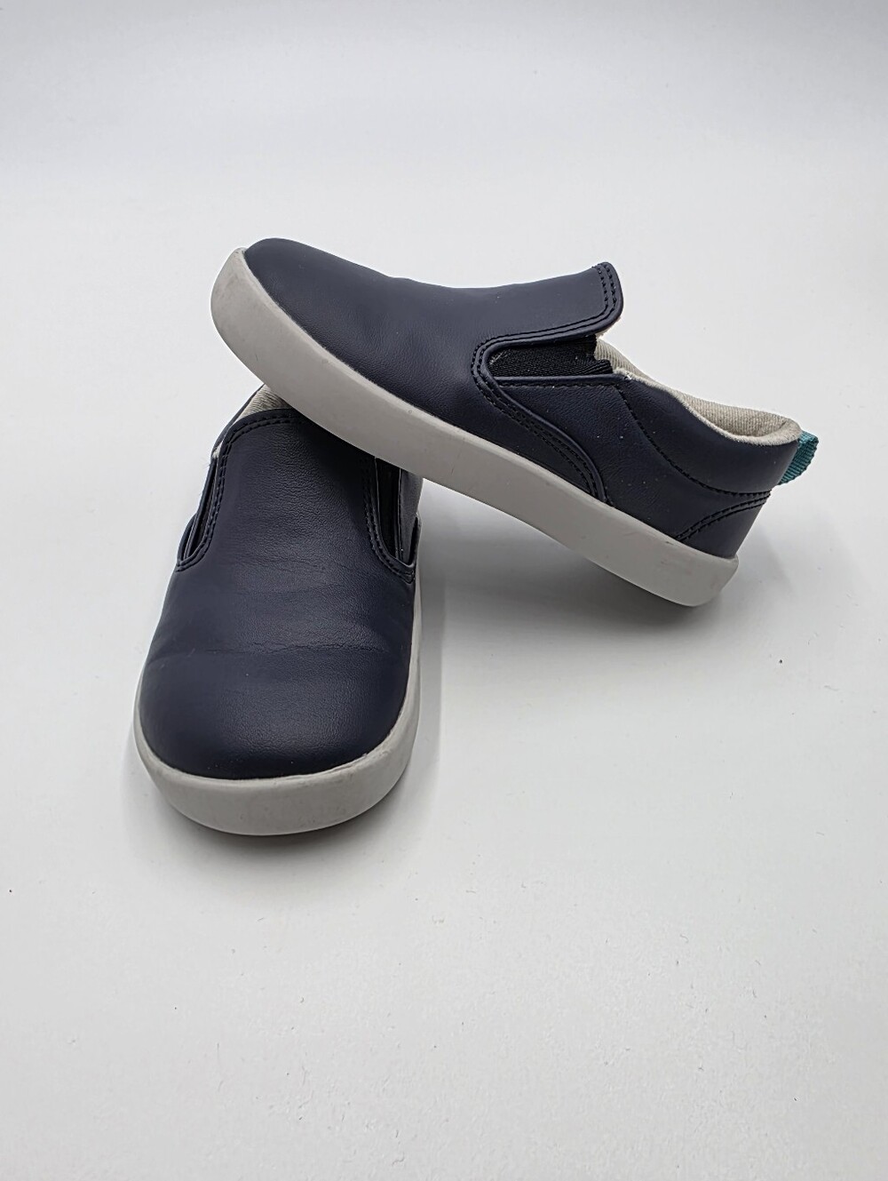 Ten Little navy slip-on shoes size 9